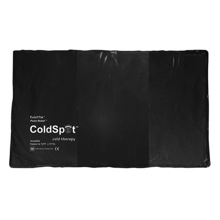 FABRICATION ENTERPRISES Fabrication Enterprises 11-1252 Relief Pak Coldspot Black Urethane Pack; 11 x 24 in. 11-1252